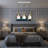 Adjustable Height Valencia 3-Light Modern Bell Kitchen Island Pendant
