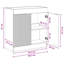 78.5cm Bathroom Vanity Base Only-625409339