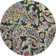Premium Machine Washable Prisco Black Rug