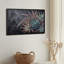 Reproduction d'art sur toile gris foncé-132898734