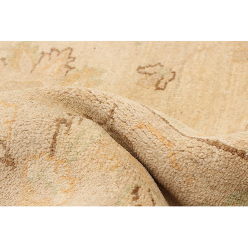 Tapis ivoire Peshawar Oushak 8 pi 2 po x 9 pi 9 po