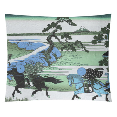 Tapisserie murale «Sekiya Village at Sumida River»
