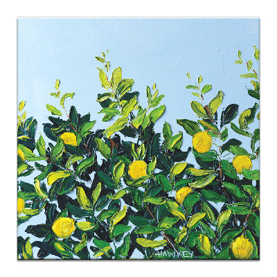 Lemon Tree by Rosalind Wheeler - Painting on Canvas