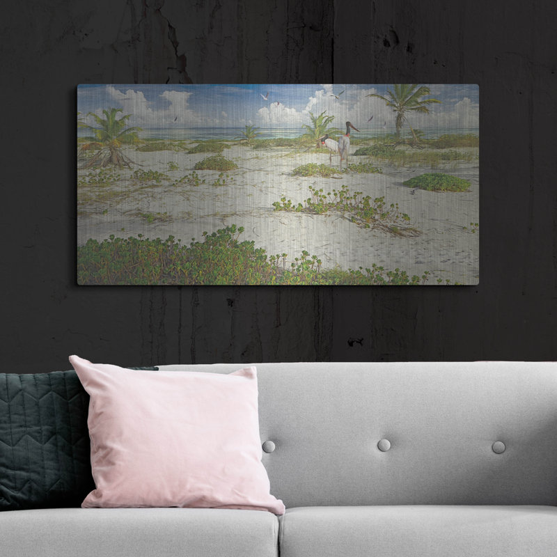 «Tropical Loners» par Steve Hunziker OOB, H 24 po x l 48 po