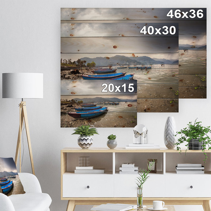 Photographie « blues », H 15 po x l 20 po x P 1 po, Bois