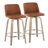 Swivel Upholstered Counter Stool