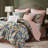 8pcs King Comforter With Soft Brushed Microfiber, - Design, And Ruffled Decor Pillows 8 Piece Reverse, Bartack, Matching Euro Shams