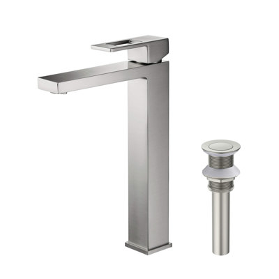 Cube Vessel Sink Faucet Single-handle Bathroom Faucet