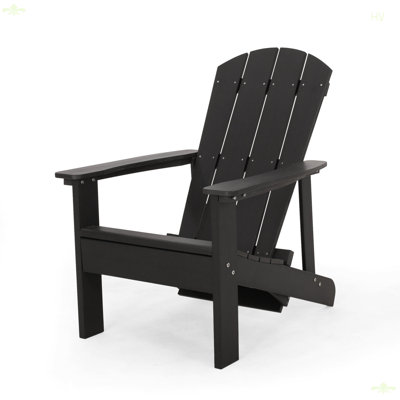 Chaise Adirondack avec repose-pieds dissimulé