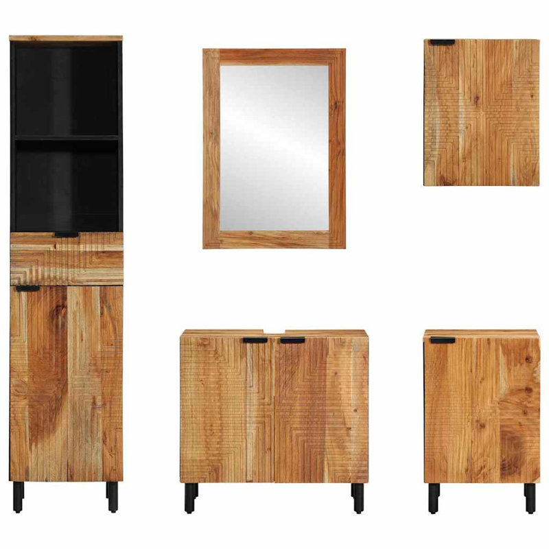 Frame Mounted Bathroom Cabinet