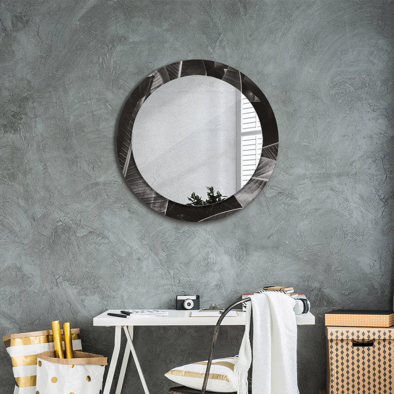 Huldar Glass Flat Wall Mirror