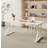 Luxury Cream-Style Sintered Stone Tabletop Office Desk-1252345344
