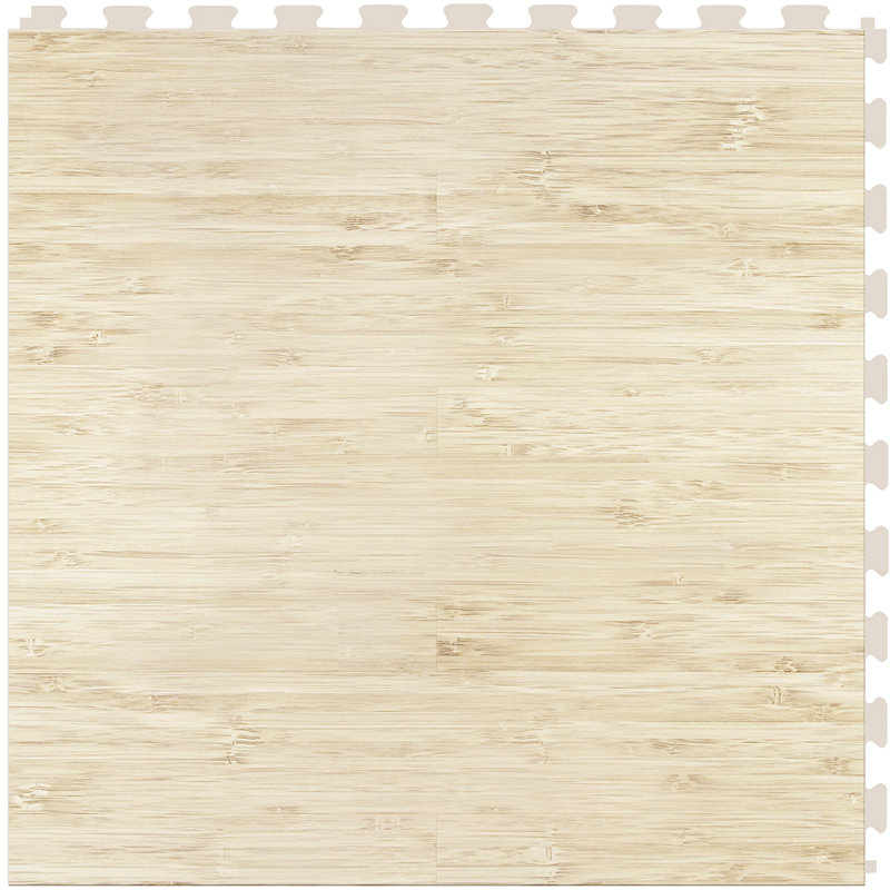 Carrelage en vinyle 20 po x 20 po x 5 mm de luxe Mystic, Bambou