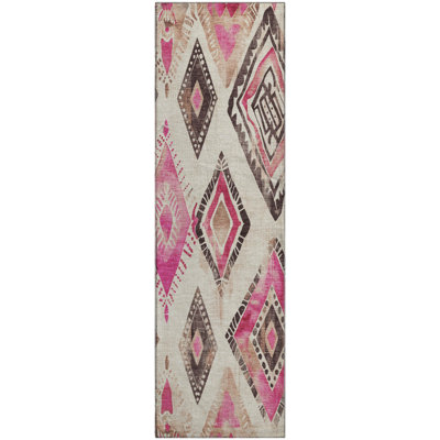Premium Machine Washable Chelston AMF1861 Aztec Rug