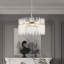 Lustre 5 lumières Iola Champagne