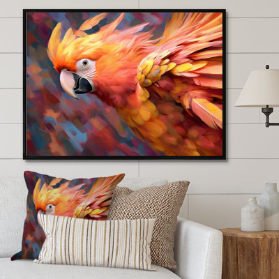 Perroquet tropical II - animaux, impressions sur toile