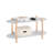 3 Tiers Bookcase Bookshelf Storae Display Shelf Side Table Console Table-1536894335