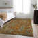 Premium Machine Washable Cerrito AMF533 Paprika Rug