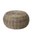 Pouf Von Wicker Grey