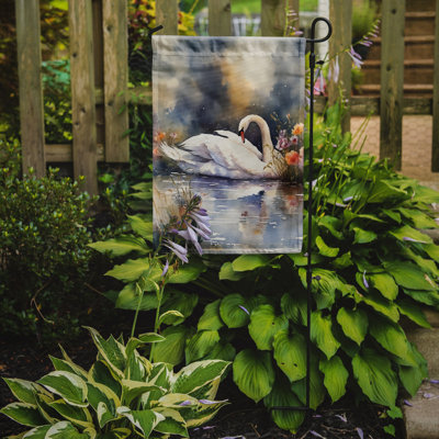 Drapeau de jardin en polyester double face H 15,5 po x l 11,25 po