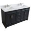 Ensemble de meuble-lavabo double 61 po Valensi