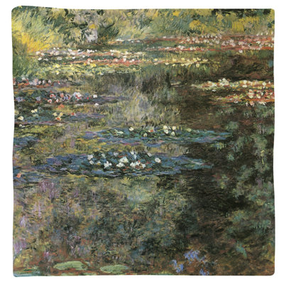 Claude Monet Cotton Floral Square Napkin