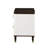 Chuefeng Nightstand with USB Port & Drawers