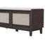 Banc d'entrée en rotin avec rangement Boho-1262038619