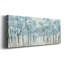 Printemps bleu sur toile-493542247