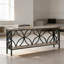 Table basse, console à 2 niveaux, canapé moderne-2031515336-2031515350