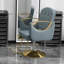Fauteuil de salon hydraulique pivotant à 360° et de construction de qualité professionnelle