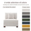 Upholstered Corduroy Armless-600771192