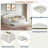 Upholstery Velvet Daybed Frame With Shall Shaped Backrest And Trundle-484425291