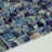 Swimming Pool 0.9" X 0.9" Straight Edge Glass Mosaic Tile-109069845