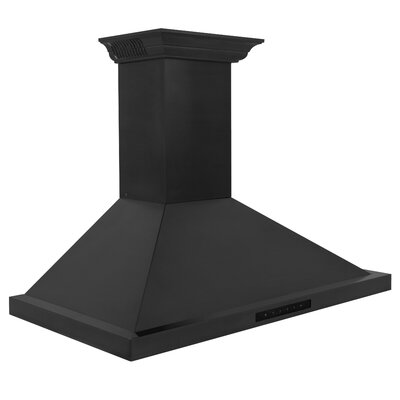 30"" Crown Sound 400 CFM Ducted Wall Mount Range Hood with Wi-Fi -  ZLINE, BSKBNCRN-BT-30