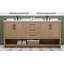 Meuble-lavabo double 72 po Maxbano avec plateau en pierre blanche
