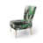 Vert / blanc / noir / gris