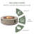 Borgia Concrete Propane Fire Pit Table-1245473925