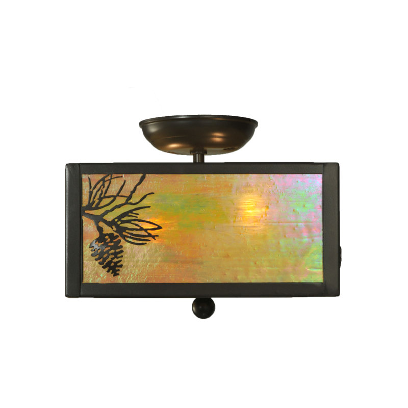 Rustic Lodge 2 - Light Flush Mount