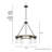 Devon Park 6 - Light Unique / Statement Wagon Wheel Chandelier-58925991