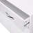 Two Door Side Table-White