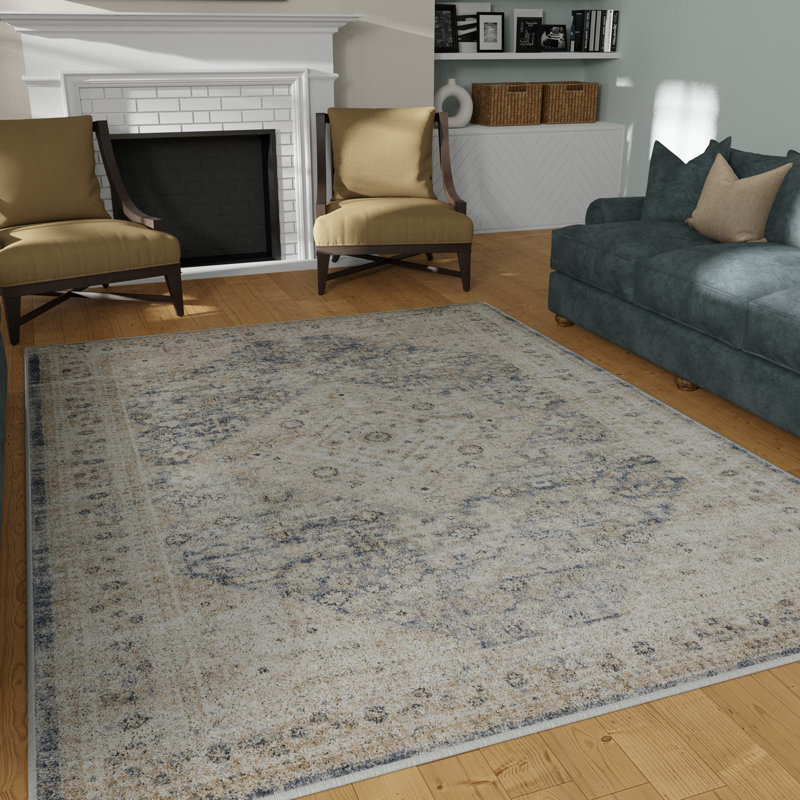 Aldolfo Oriental Indoor Rug, Rectangle 6'7" x 9'2"