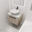 Ensemble de meuble-lavabo 24 po avec lavabo en céramique 24 po Modern Design