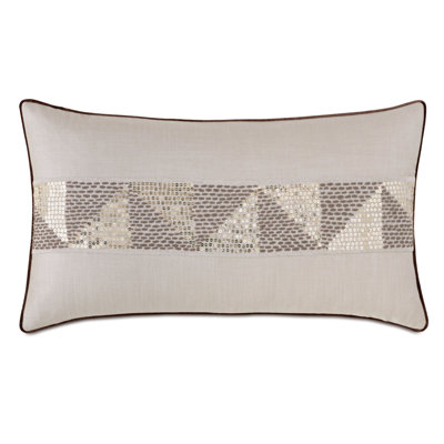 Teryn Geometric Reversible Throw Pillow
