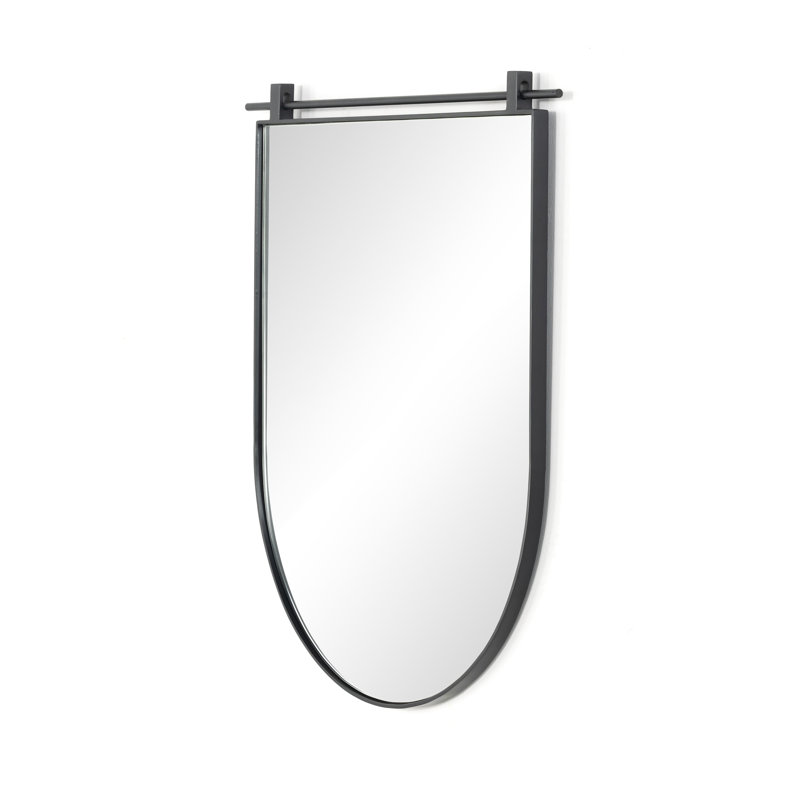 Chico Metal Wall Mirror, Silver