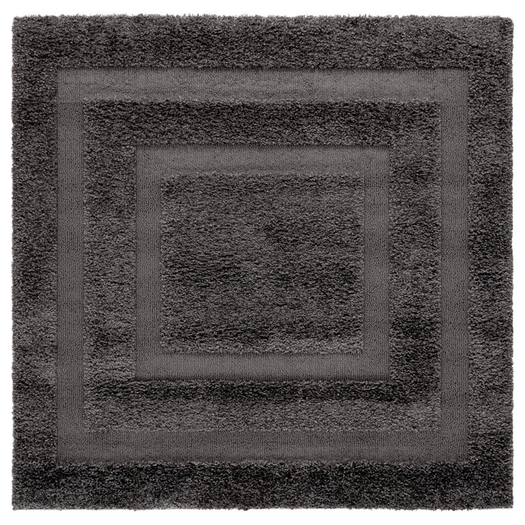 Assar Geometric Gray Area Rug