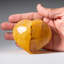 Genuine Polished Lemon Quartz (Large) Hert from Madagascar
