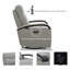 Fauteuil inclinable électrique Elvina