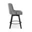 Tabouret de comptoir pivotant de 25,98 po Bianny-509784039