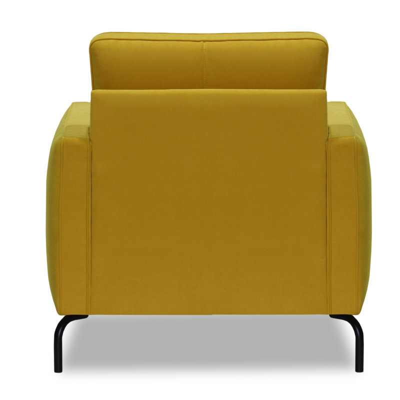 Drumawillin Upholstered Armchair, Awilla Mustard